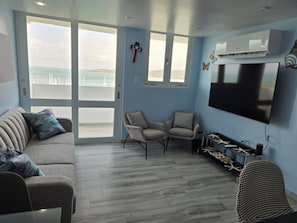 Living area - 1 bdrm Island Escape with Ocean Views & Family Comfort (Fajardo)