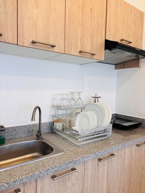 Quarto, 1 quarto, sacada | Cozinha privada