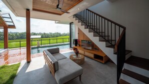 Villa – superior, 2 soverom, privat basseng | Oppholdsområde