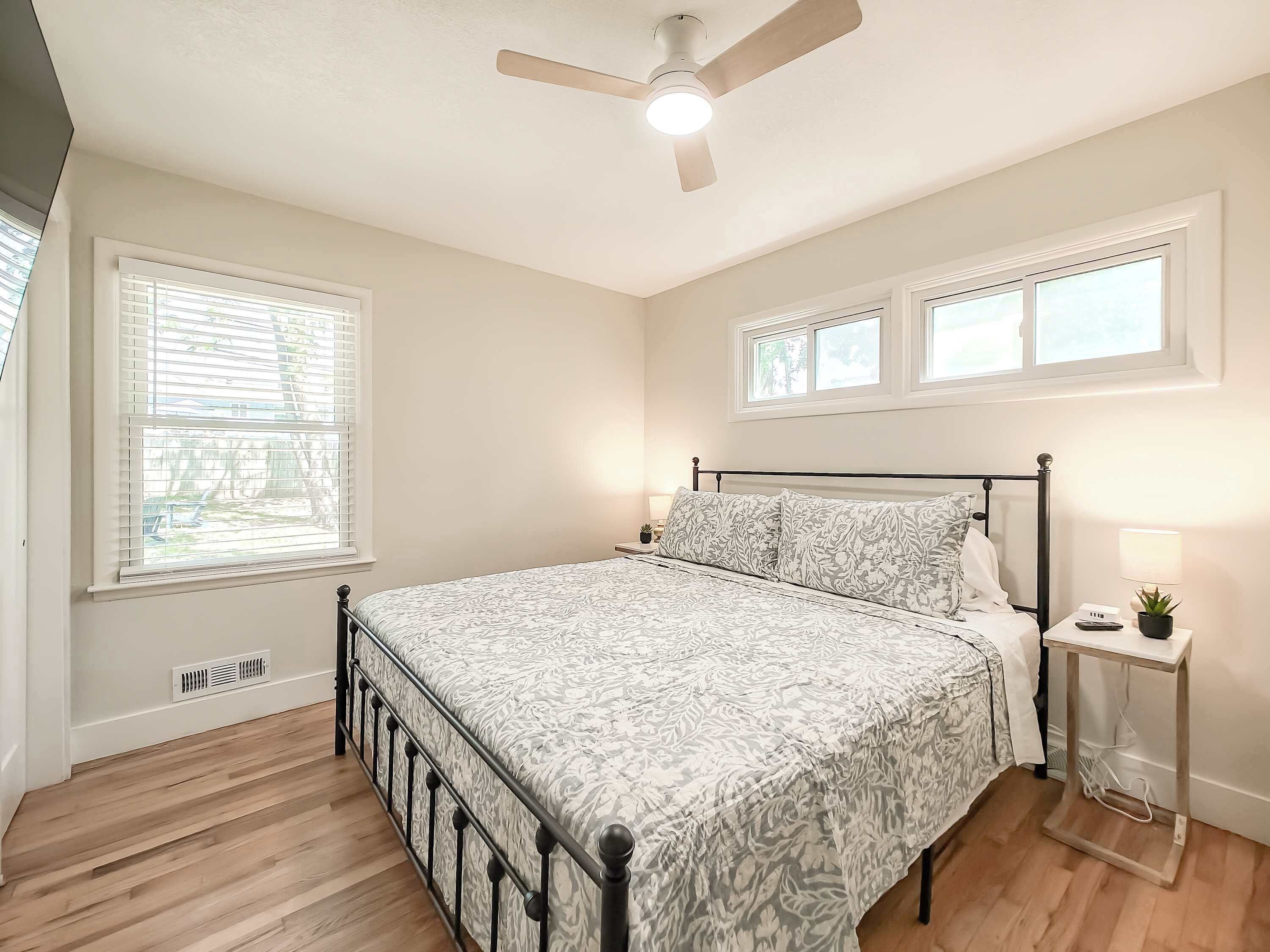 3 bedrooms, iron/ironing board, travel crib, WiFi