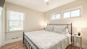 3 bedrooms, iron/ironing board, travel crib, WiFi
