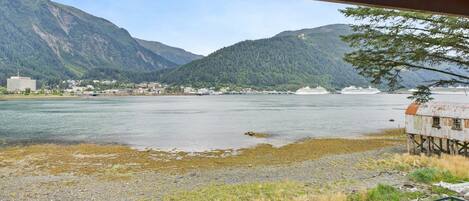 Udsigt fra overnatningsstedet