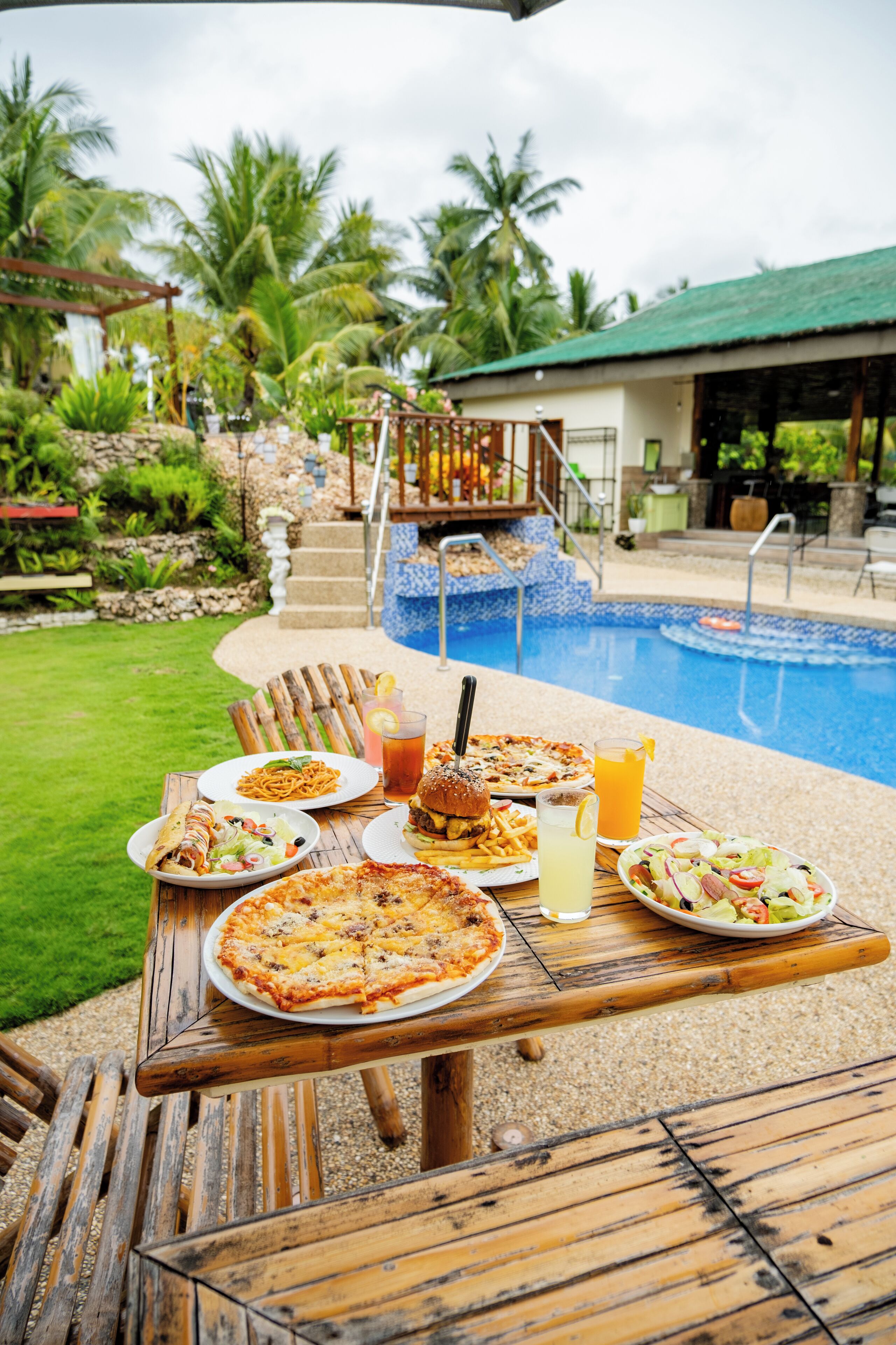 Alberca al aire libre 