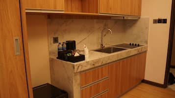 Quarto casal premium | Cozinha americana privada
