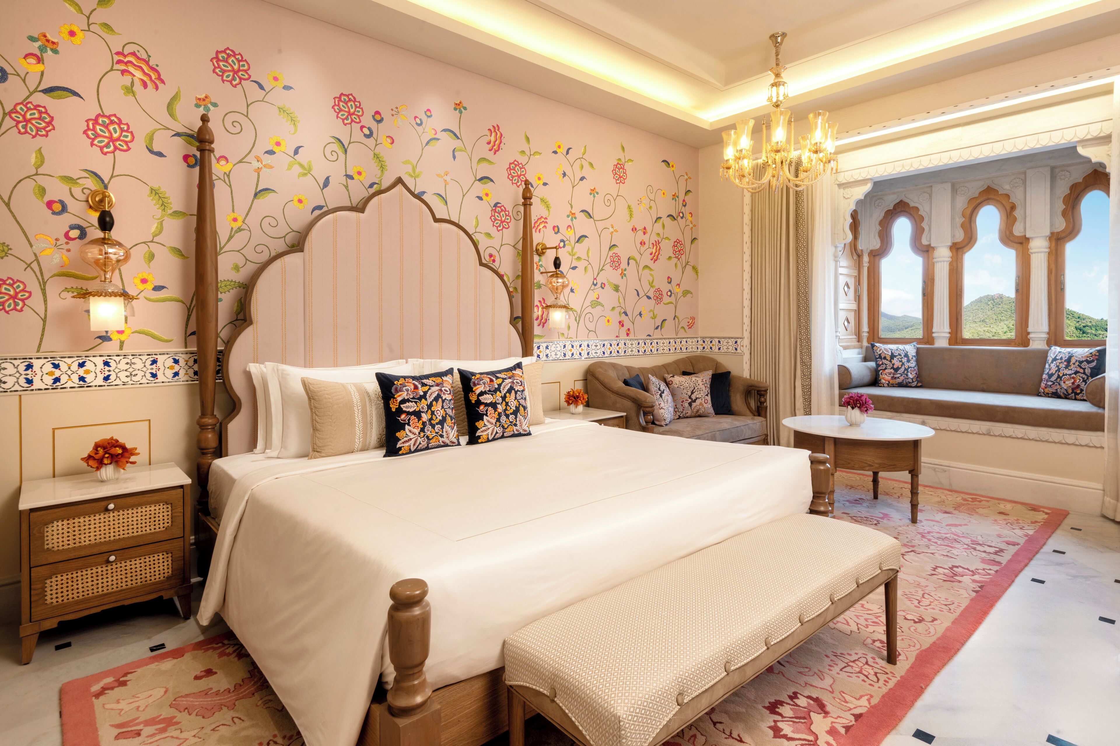 奢华客房, 1 张特大床 (Museum View)