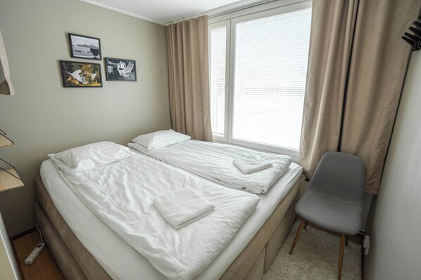 1 chambre, fer et planche Ă repasser, Wi-Fi, literie fournie