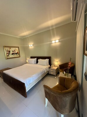 Chambre Double Classique, vue jardin