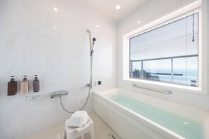 Luxury Villa, Ocean View | Bathroom | Slippers