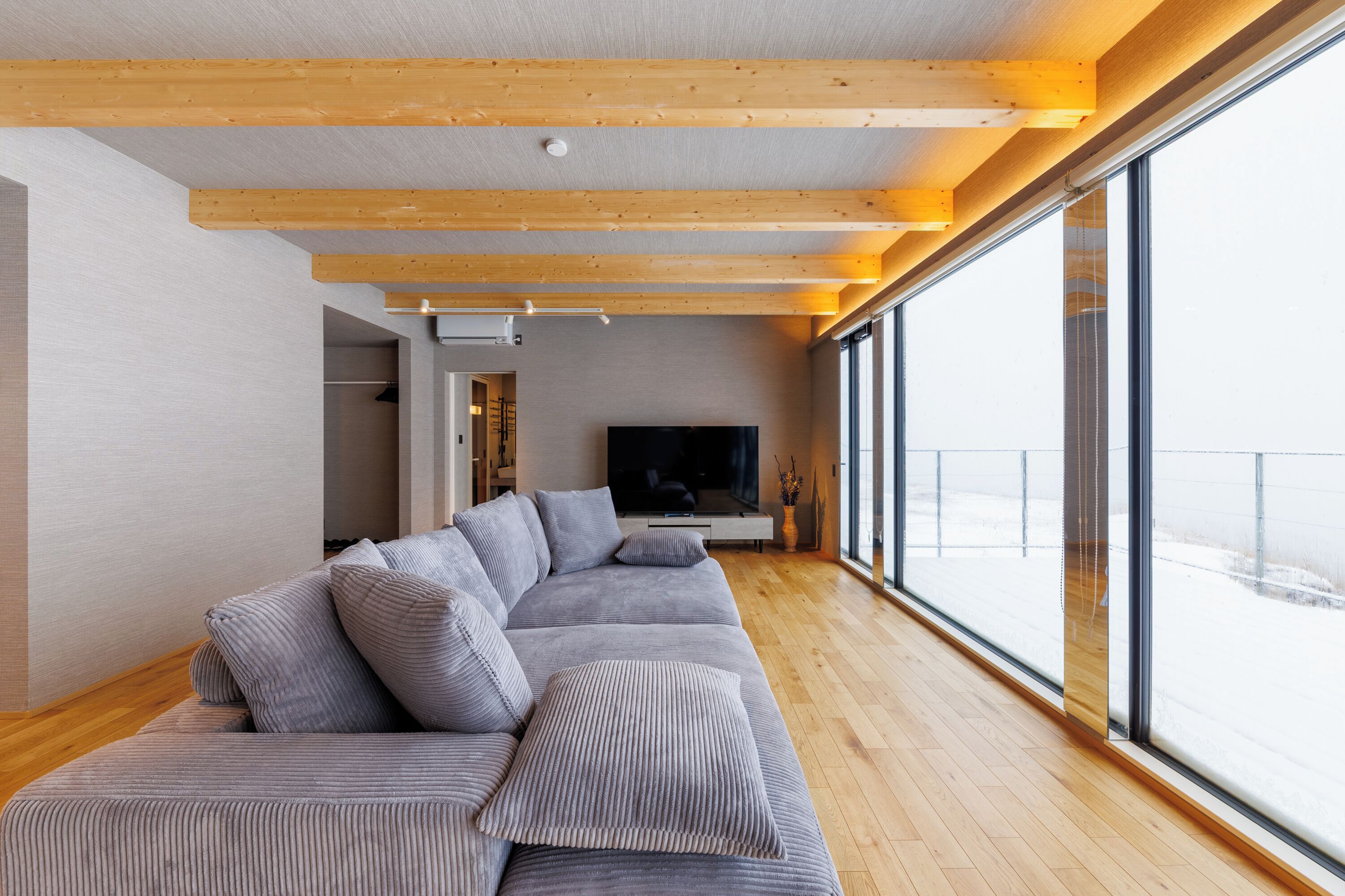 Villa, balkong, strandutsikt | Oppholdsområde | Smart-TV