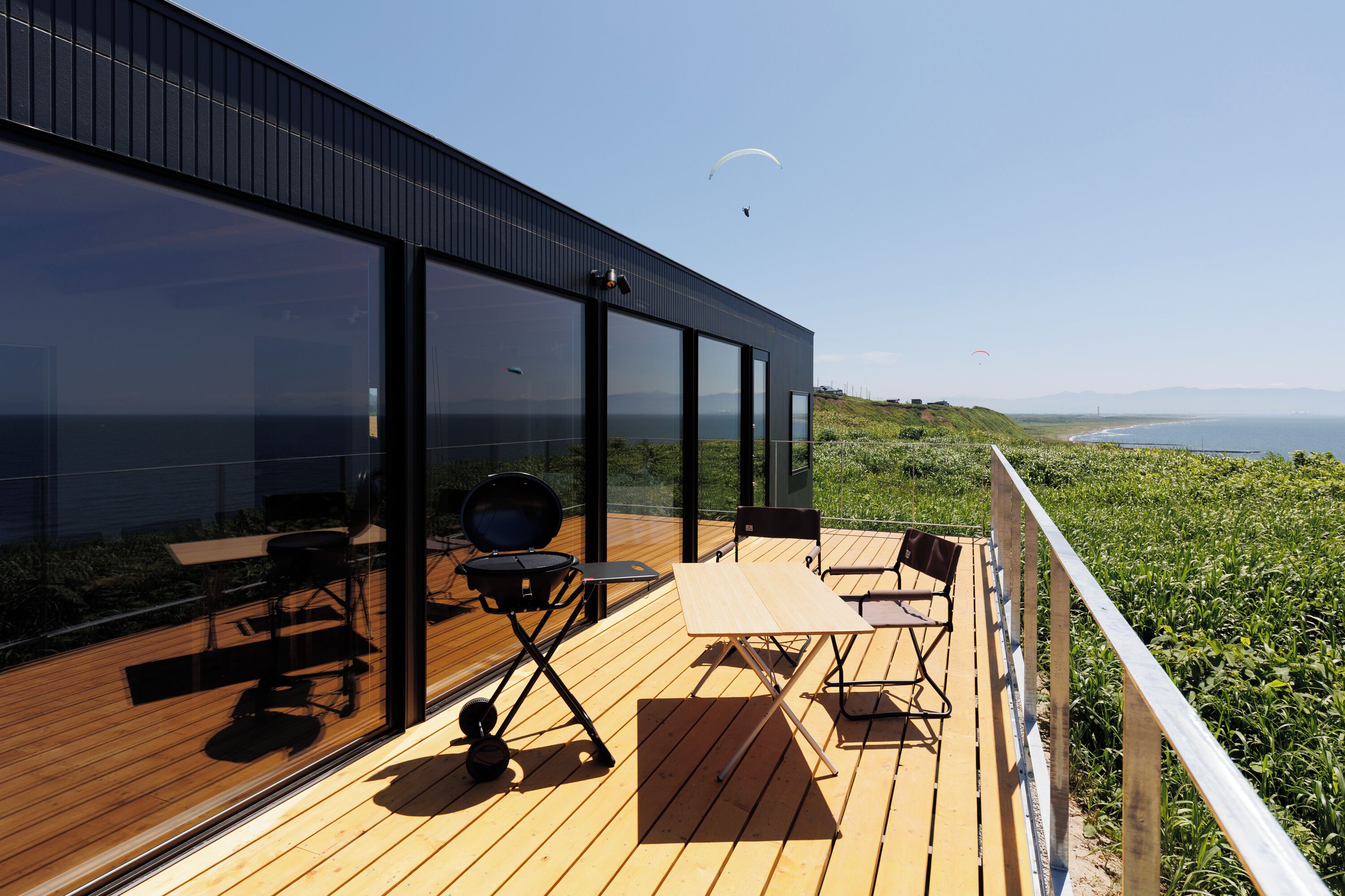 Villa, balcón, vista a la playa | Balcón