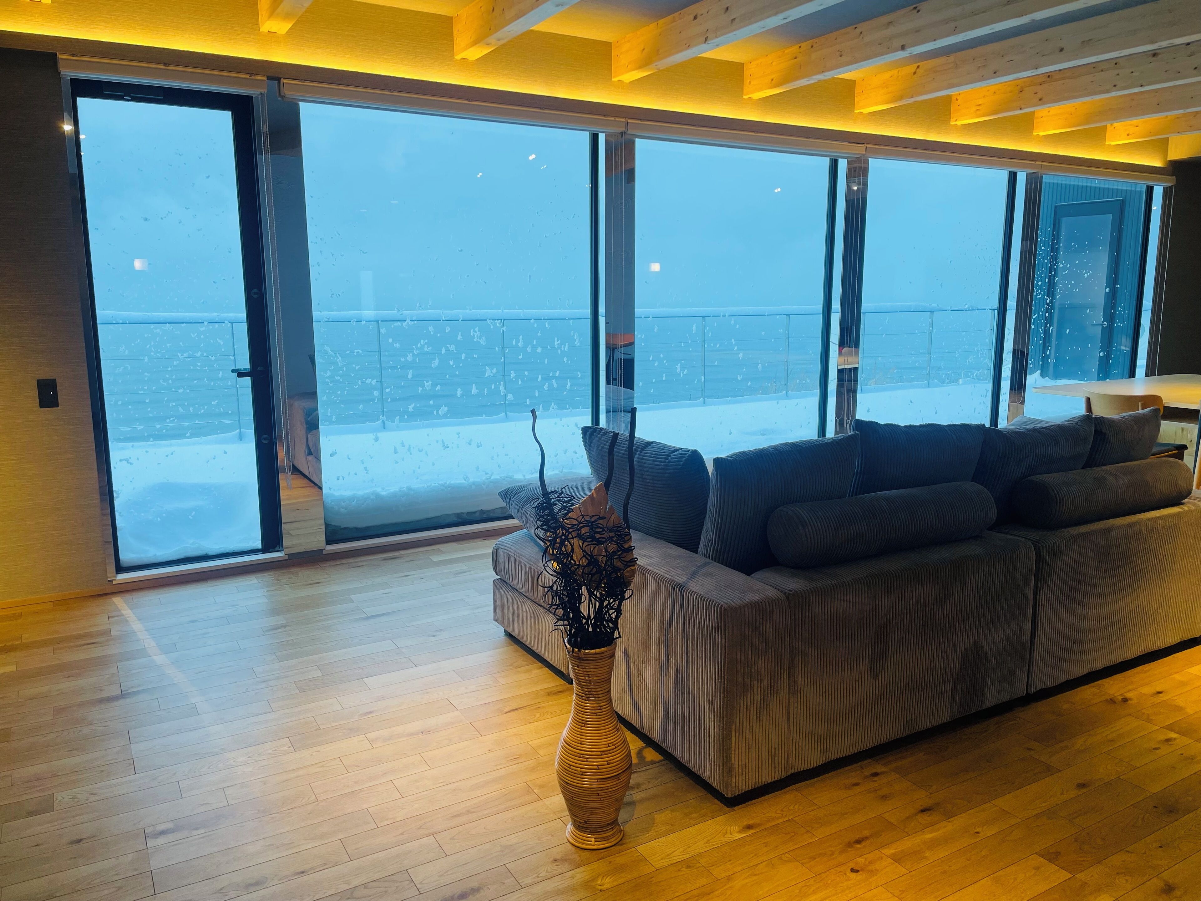 Villa, Balcony, Beach View | Living area | Smart TV