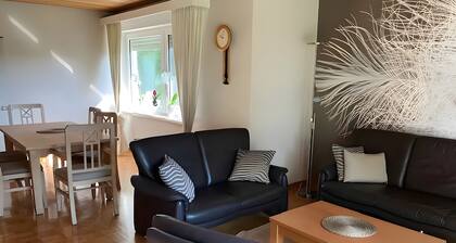 Apartment 'Ferienwohnung Wartehof' mit Gemeinschaftsgarten und WLAN