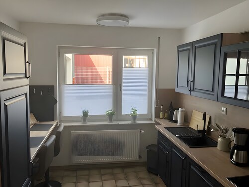 Apartment 'Ferienwohnung Wartehof' mit Gemeinschaftsgarten und WLAN