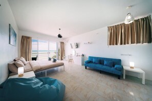 Villa, 2 habitaciones, accesible para personas con discapacidad, fumadores | Sala de estar