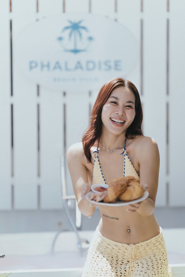 Breakfast meal - Phaladise Beach Villa at Phala Beach, Ban Chang (Ban Chang)
