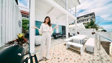 Villa, 2 chambres, accessible aux personnes à mobilité réduite, fumeurs | Balcon