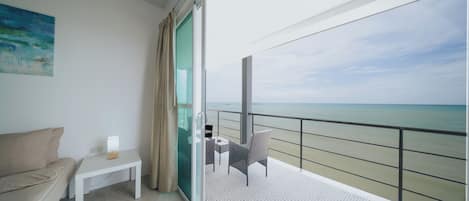 Villa, 2 chambres, accessible aux personnes à mobilité réduite, fumeur | Balcon