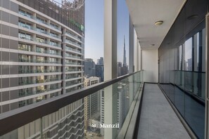 Luxury Apartment, Balcony, City View | Balcony
