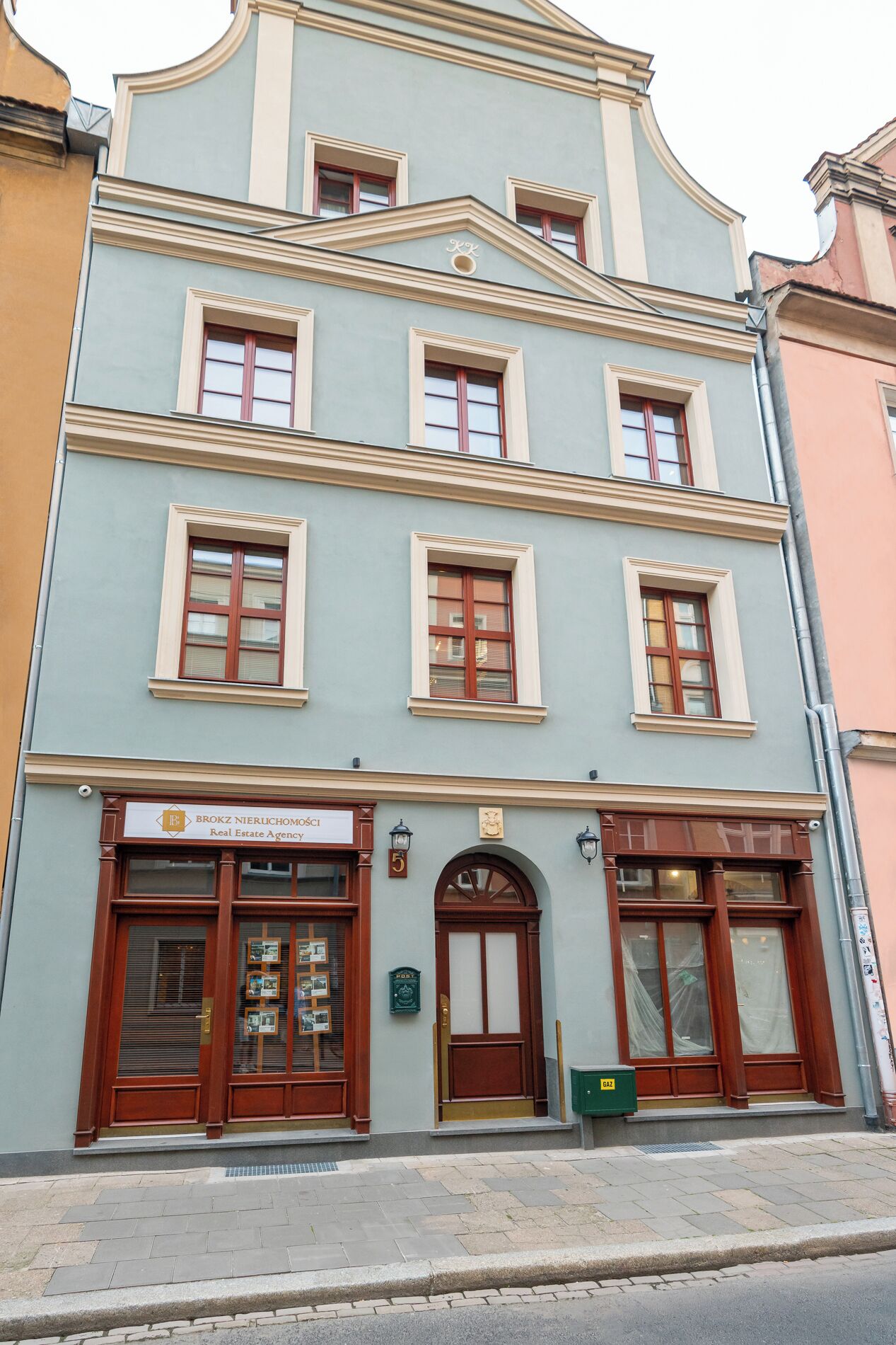 Façade de l’hébergement