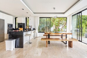 Microwave, oven, dishwasher