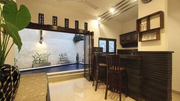 Villa, 2 habitaciones | Cocina privada | Utensilios de cocina
