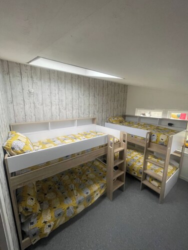 Bunk bed room for 4 next to the sea