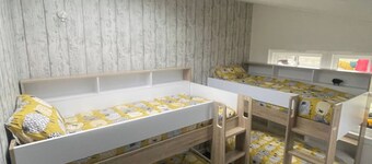 Bunk bed room for 4 next to the sea