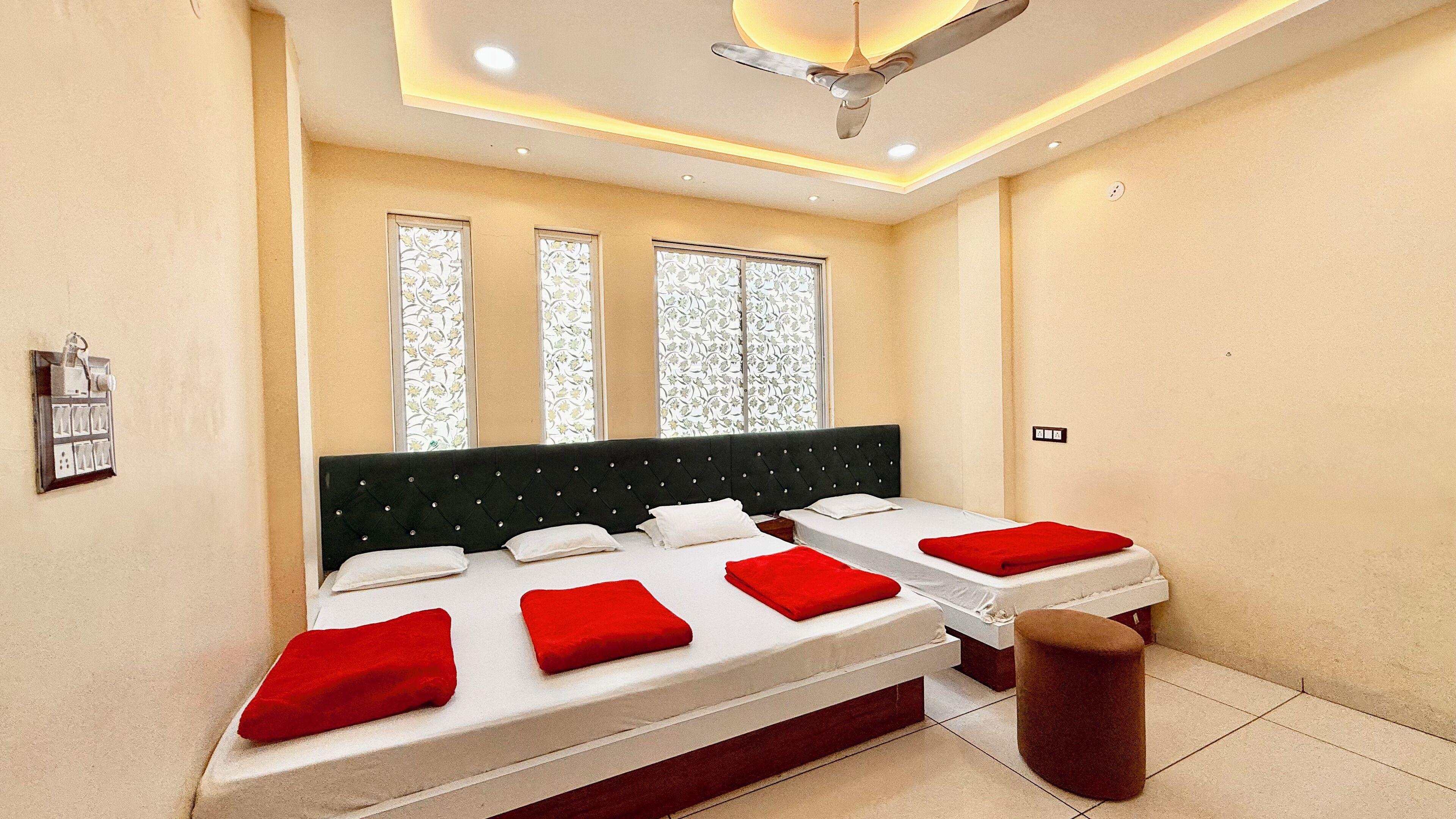 Superior Quadruple Room | Premium bedding, desk, laptop workspace, soundproofing