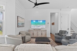 Smart TV - 4BR Coastal Retreat w/ Pool, Patio & Games | Lagniappe at Blue Mountain (Santa Rosa Beach)