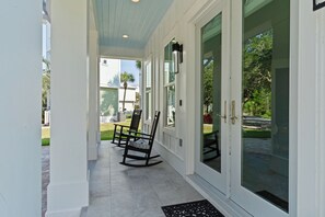 Exterior detail - 4BR Coastal Retreat w/ Pool, Patio & Games | Lagniappe at Blue Mountain (Santa Rosa Beach)