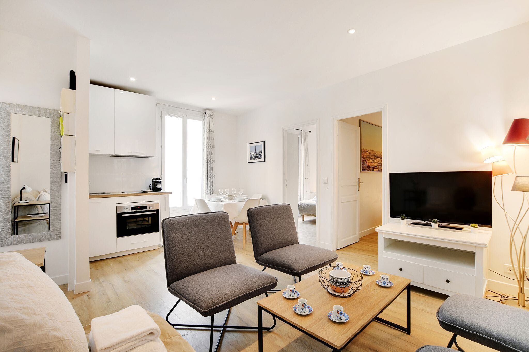 TV connectée, espaces bureaux