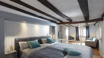 7 slaapkamers, een strijkplank/strijkijzer, gratis wifi, beddengoed