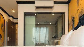 Standard-Doppelzimmer, Stadtblick