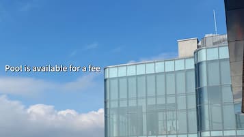 Indoor pool, outdoor pool