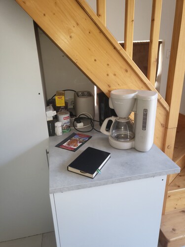 Appartement avec terrasse privée, Wi-Fi et climatisation