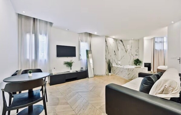 1 chambre, accès au Wi-Fi (inclus), literie fournie