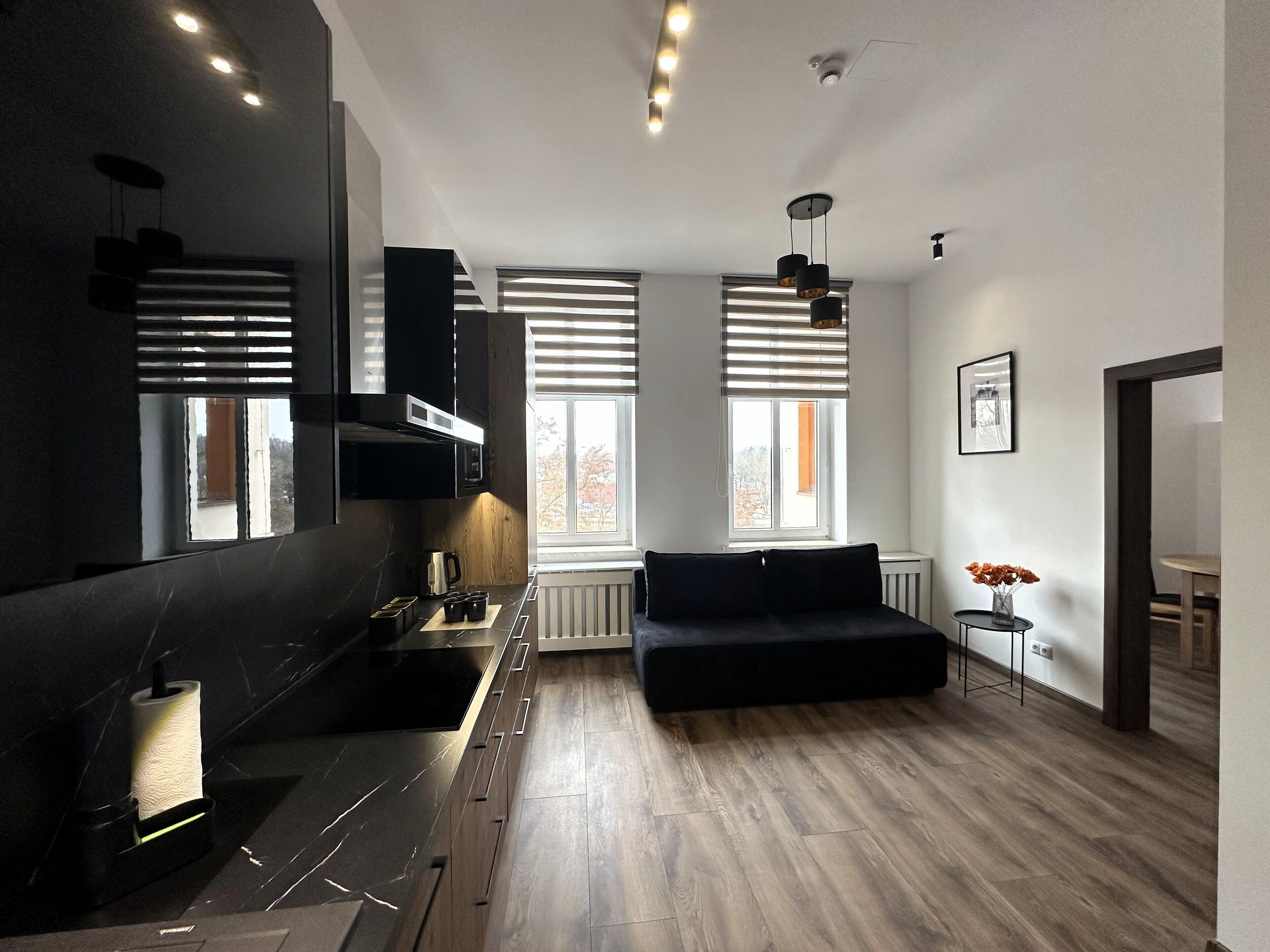 Appartement Confort, 1 chambre, balcon, vue fleuve | Cuisine privée