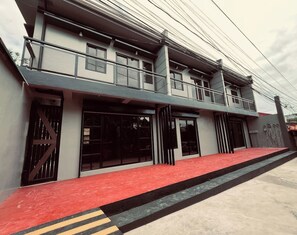 Façade de l’hébergement