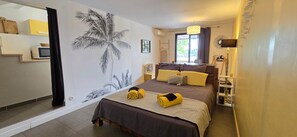 1 多间卧室、熨斗/熨衣板、WiFi、床单