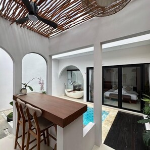 Villa, 1 Bedroom, Private Pool | Desk, free WiFi, bed sheets - Maithala Villa (Kuta)