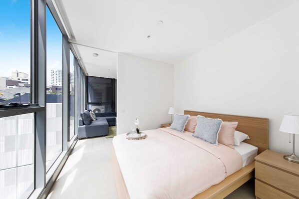 Apartment (1 Bedroom) | Front of property - A Chic Apt With a Large Balcony Next to Grand Prix (Melbourne)