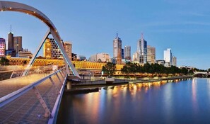 Apartment (1 Bedroom) | Interior - A Chic Apt With a Large Balcony Next to Grand Prix (Melbourne)