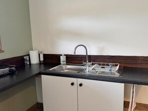 Alpehytte, hageutsikt | Eget kjøkken