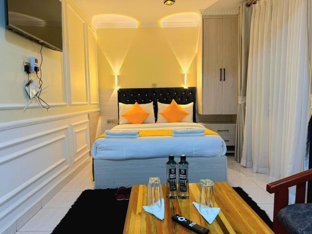 Sistema de insonorización, wifi gratis y ropa de cama 