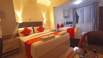 Chambre Double Exécutive, vue ville | Chambres insonorisées, Wi-Fi gratuit, draps fournis