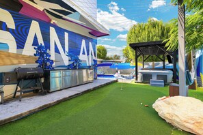 Enceinte de l’hébergement