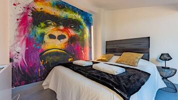 1 chambre, fer et planche à repasser, Wi-Fi, draps fournis