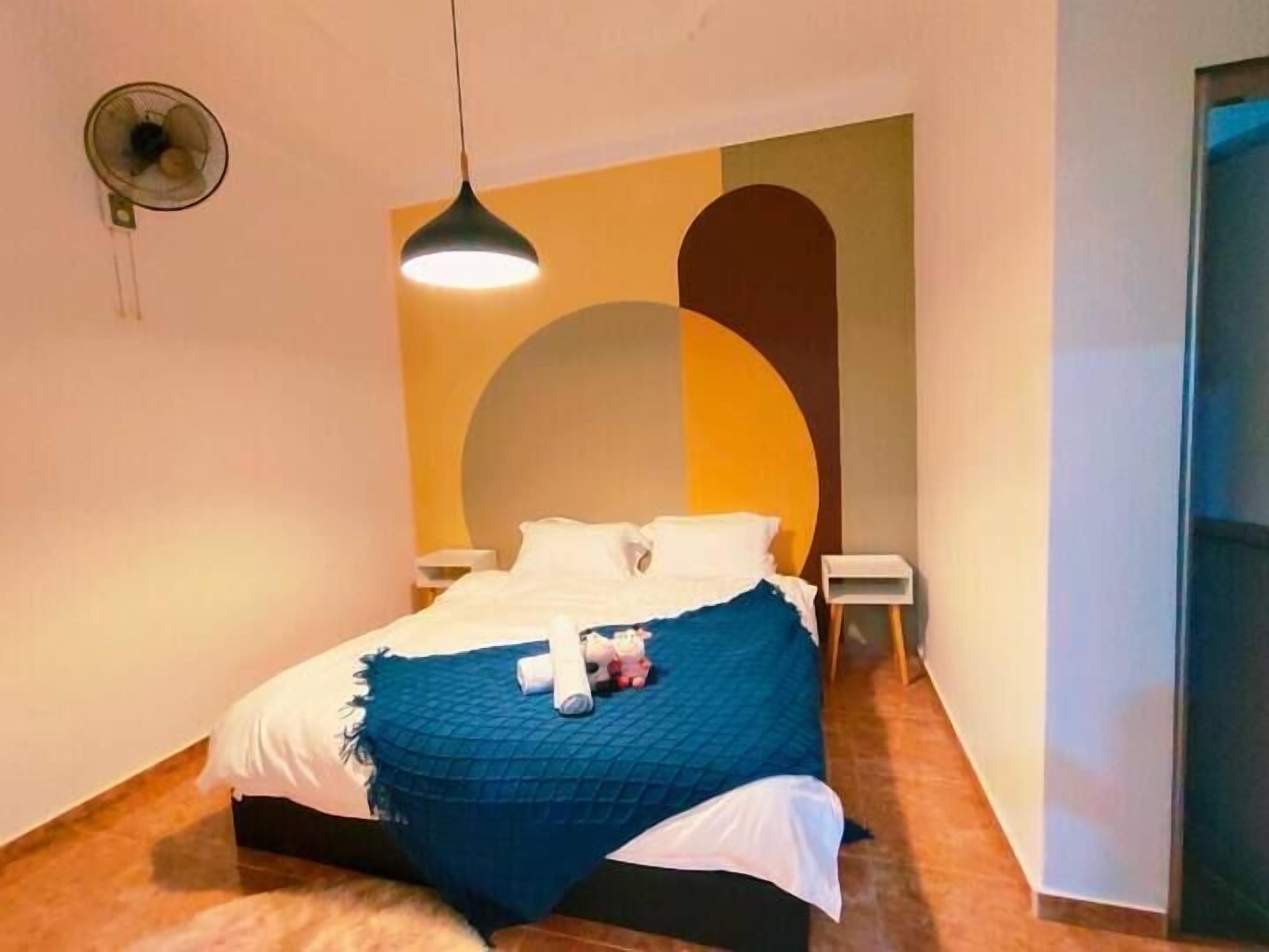 Villa básica | Tabla de planchar con plancha, wifi gratis y ropa de cama 