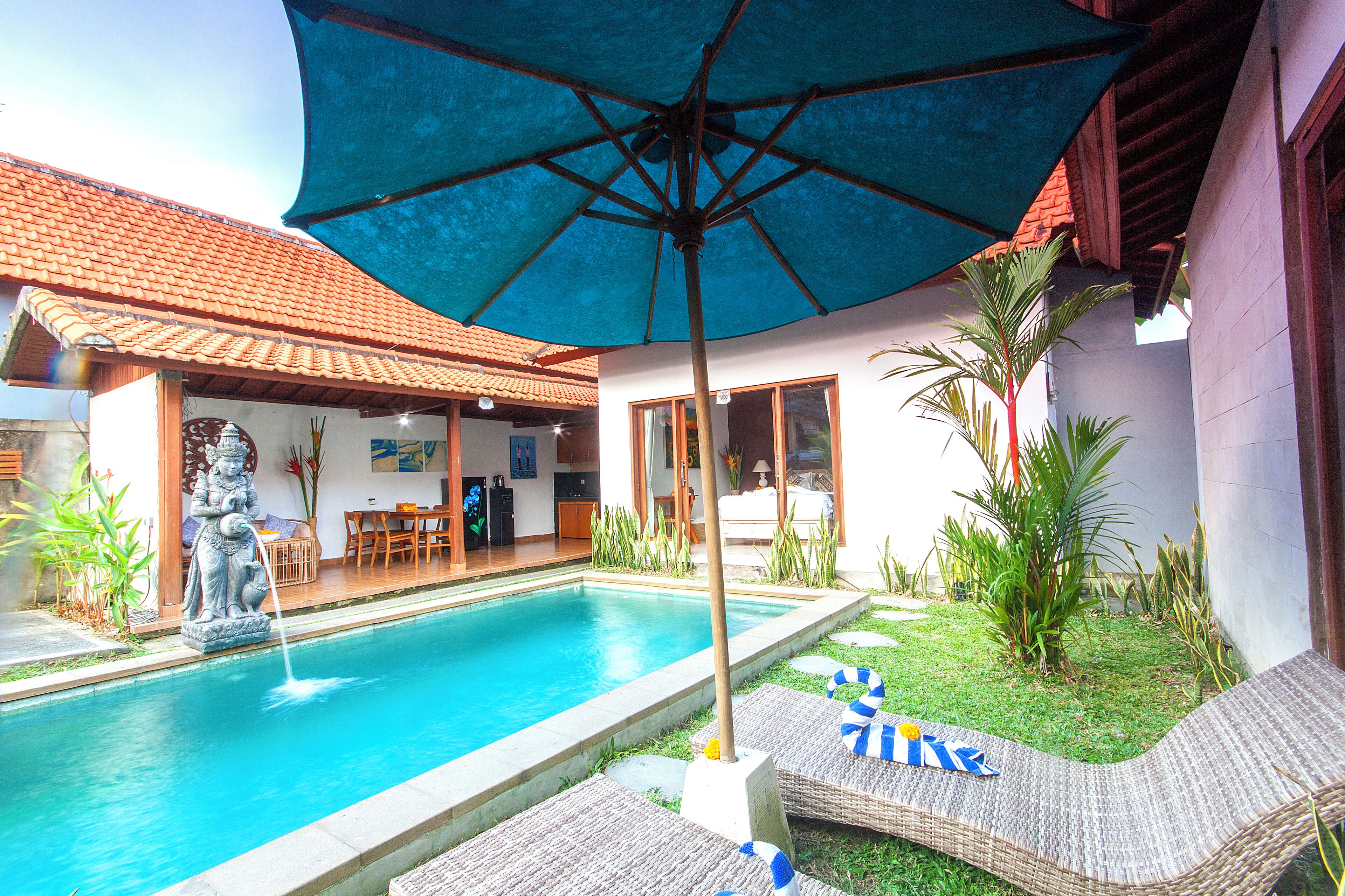 Fassade der Unterkunft