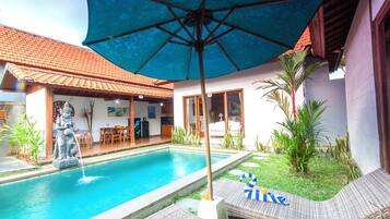 Fassade der Unterkunft